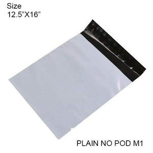 917 Tamper Proof Courier Bags(12.5X16 PLAIN NO POD M1) - 100 pcs