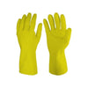 652 - Cut Glove Reusable Rubber Hand Gloves (Yellow) - 1 pc