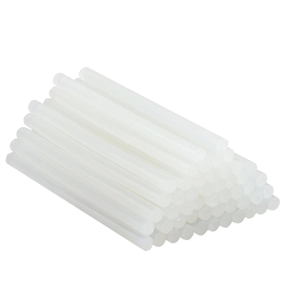 483 Transparent HOT MELT Glue Sticks for DIY and Craft Work Big 10 mm 8 inch  (Set of 40)