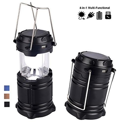 874 Rechargeable Camping Lantern LED Solar Emergency Light Bulb