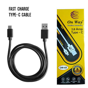 310_Regular USB Type-C Cable 2.8 Amp Fast Charging Cabel