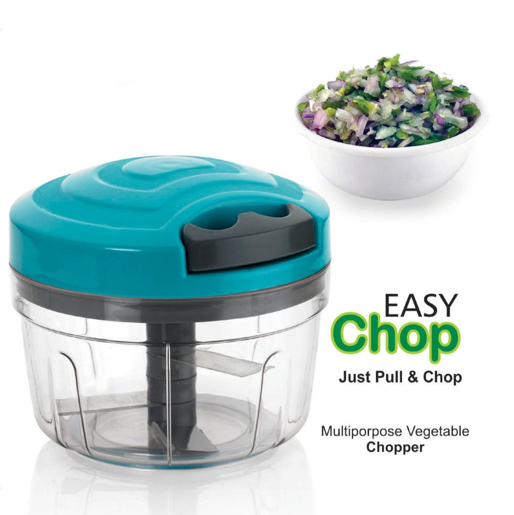 753_Manual Food Chopper, Compact & Powerful Hand Held Vegetable Chopper/Blender