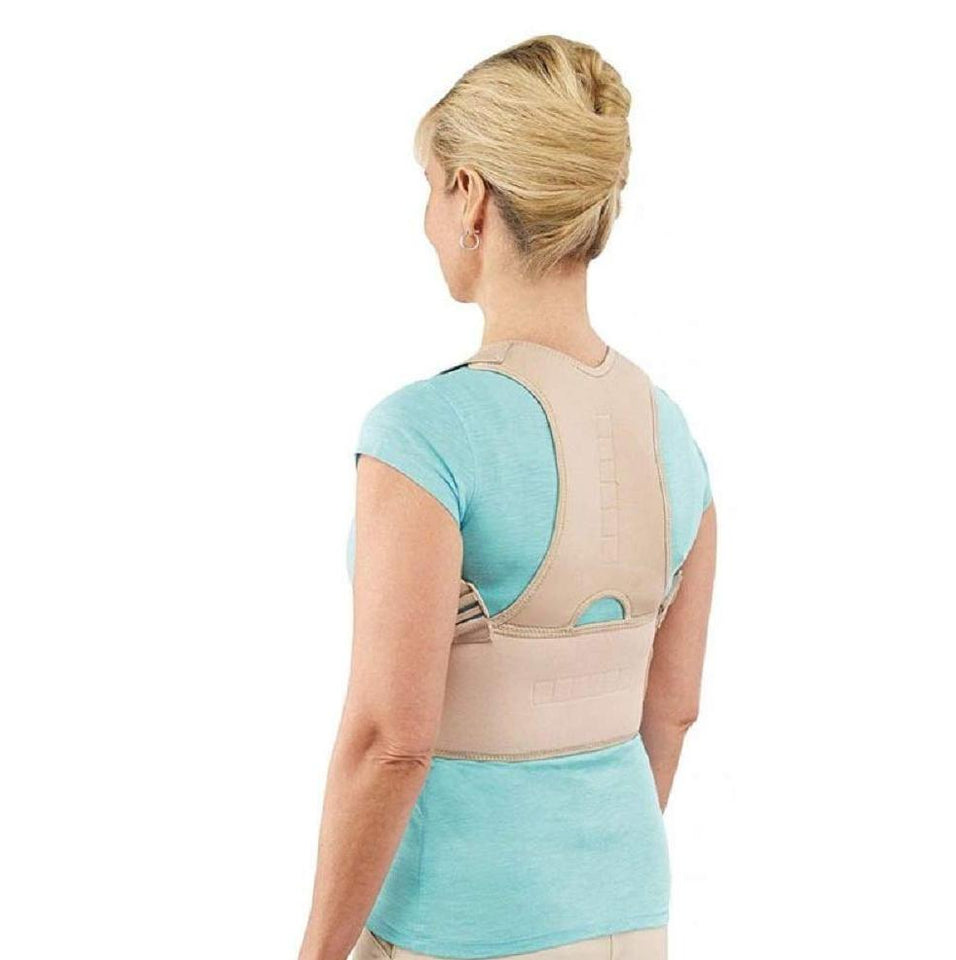 377  Adjustable Royal Posture Back Support Brace Unisex