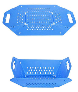 704 -3 in 1 Fruit & Vegetable Chopping Board Wash Folding Basket