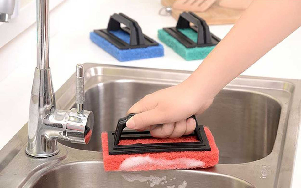 222 Tile cleaning multipurpose scrubber Brush with handle