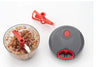 N02 2in1 Handy Mini Chopper Vegetable & Fruit Chopper (1 Chopper) (Red & Grey)