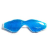 Plastic Cooling Gel Eye Mask with Stick-on Straps (Multicolour)