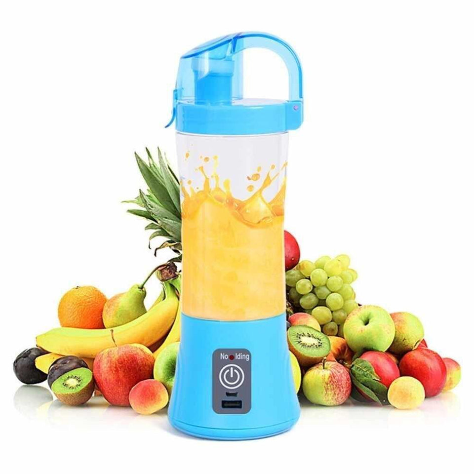 739 Portable Blender Juicer Cup USB Rechargeable Electric Automatic Vegetable Juicer Cup Lemon Orange Maker Mixer Bottle Drop 380ml