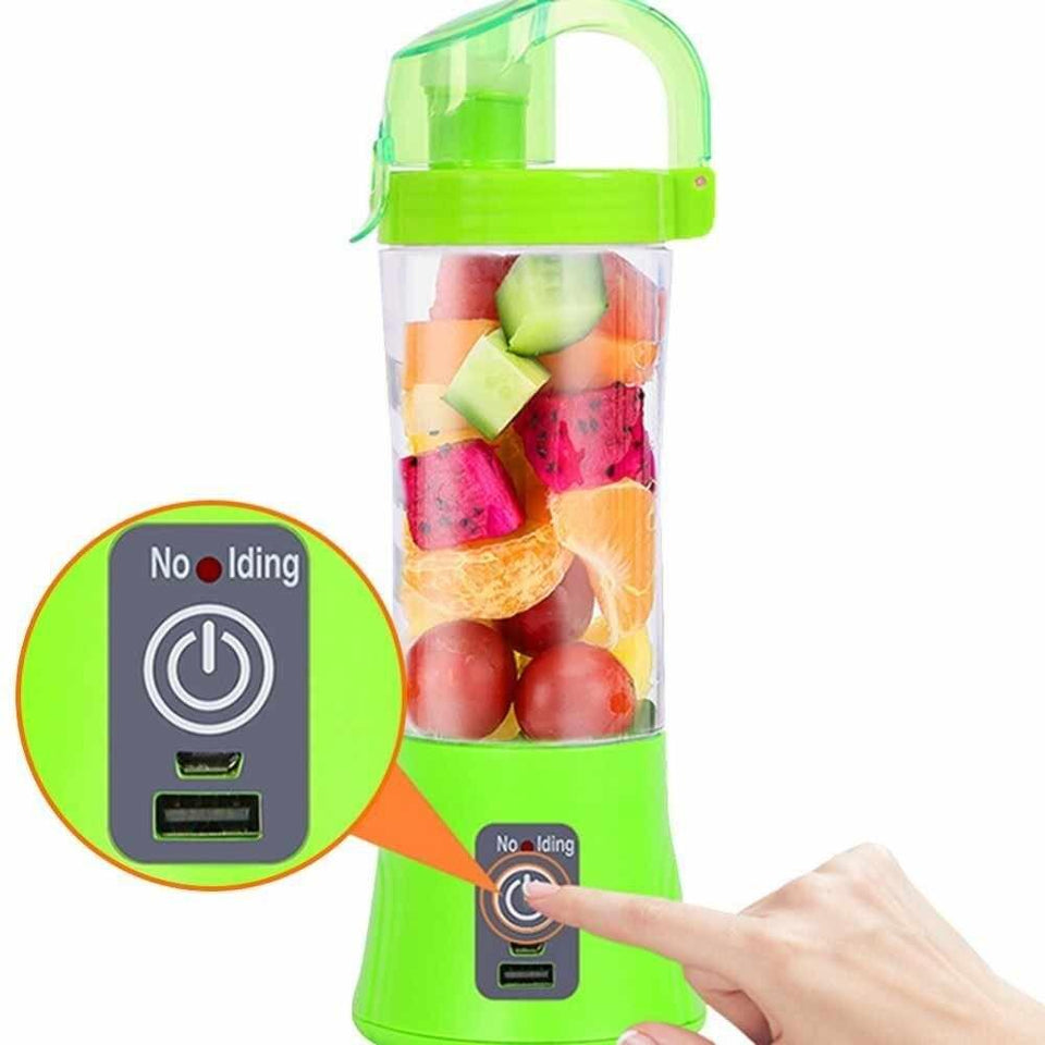 739 Portable Blender Juicer Cup USB Rechargeable Electric Automatic Vegetable Juicer Cup Lemon Orange Maker Mixer Bottle Drop 380ml