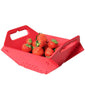 704 -3 in 1 Fruit & Vegetable Chopping Board Wash Folding Basket