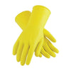 667 - Flock line Reusable Rubber Hand Gloves (Natural) - 1pc