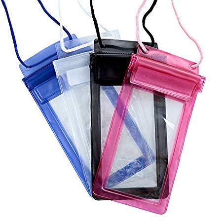 601 Waterproof Mobile Pouch (6.2 inch , Random Colour)