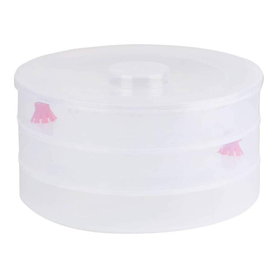 093 Plastic 3 Compartment Sprout Maker, White