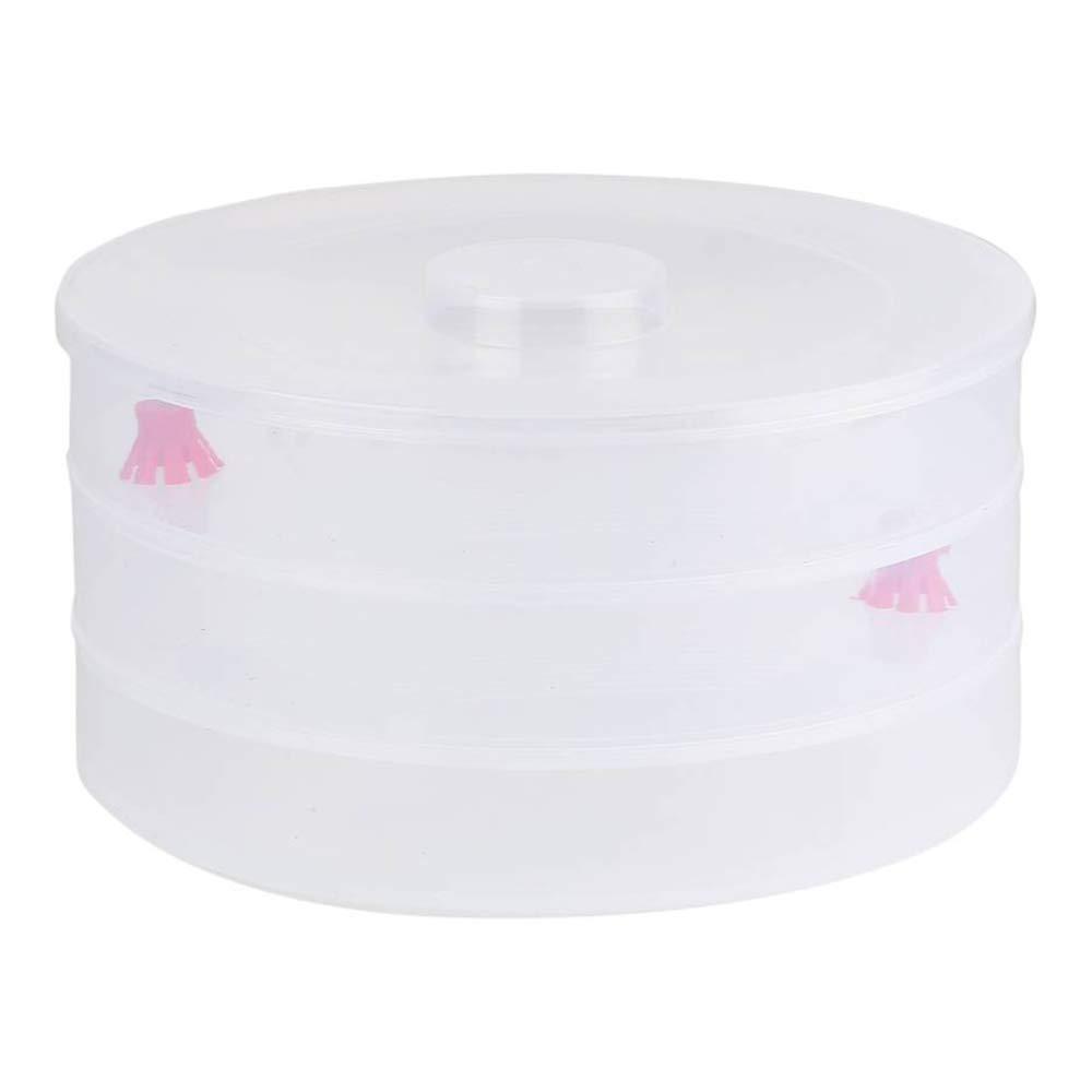 093 Plastic 3 Compartment Sprout Maker, White