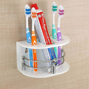 697 Multi Purpose Tooth Brush Holder/Tooth Paste Stand   (H-107)