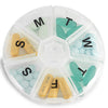 302_7 Day Weekly Mini Pill Medicine Box Holder Storage Container Case Pill Box Splitters Travel Pill Box