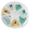 302_7 Day Weekly Mini Pill Medicine Box Holder Storage Container Case Pill Box Splitters Travel Pill Box