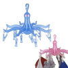 336_Small Octopus Folding Hanging Dryer Round Folding with 16 Pegs  (Multicolor)